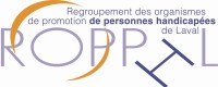 Logo - ROPPHL - Regroupement des Organismes de Promotion de Personnes Handicapées de Laval